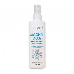 Spray 70% Alcohol limpieza perfumado MYHOME 250ml