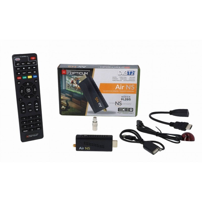 Receptor de televisión Digital terrestre HD con soporte H.264, decodificador  DVB-T2 con soporte H.