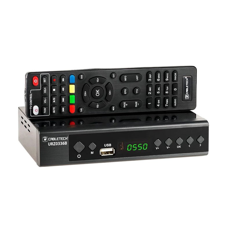 Sintonizador de TV DVB T2 USB2.0, sintonizador de DVB-T2 HD 1080P